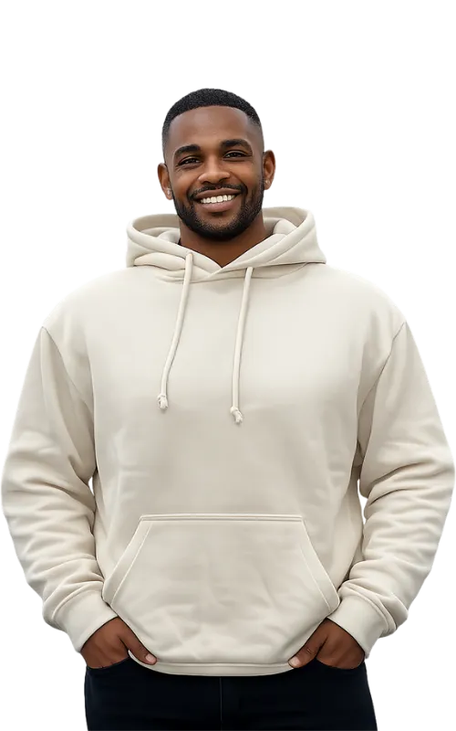 Oyster Three Layer Hoodies Front View